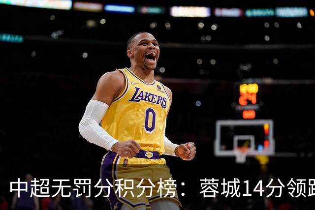 中超无罚分积分榜：蓉城14分领跑！泰山近4轮3负仍第2 三镇垫底